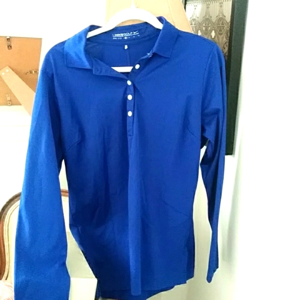 Blue Nike Golf shirt